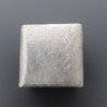Distanziatore In Ottone Forma Cubo Satinato 19X20mm-Argentato 1pz