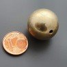 Distanziatore In Ottone Forma Tondo Lucido 20mm-Dorato 1pz