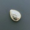 Distanziatore In Ottone Forma Goccia Lavorato Antico Tribal 12x15mm-Dorato 1pz