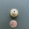 Distanziatore In Ottone Forma Tondo Satinato 20mm-Dorato 1pz
