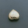 Distanziatore In Ottone Forma Cuore Lavorato 19X20mm-Dorato 1pz