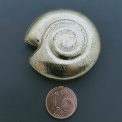 Distanziatore In Ottone Forma Conchiglia 40mm-Dorato 1pz