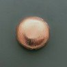 Distanziatore In Ottone Forma Tondo Piatto Satinato 09x20mm-Ramato 1pz
