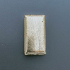 Distanziatore In Ottone Forma Rettangolo Satinato 16X30mm-Dorato 1pz