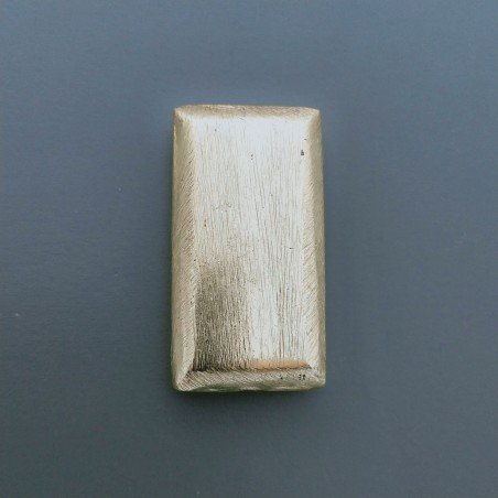 Distanziatore In Ottone Forma Rettangolo Satinato 16X30mm-Dorato 1pz