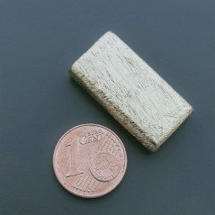 Distanziatore In Ottone Forma Rettangolo Satinato 14X26mm-Dorato 1pz