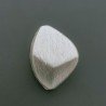 Distanziatore In Ottone Forma Fantasia Satinato 17x23mm-Argentato 1pz