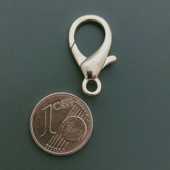 Chiusura Moschettone In Ottone 23mm-Oro Rosa 5pz