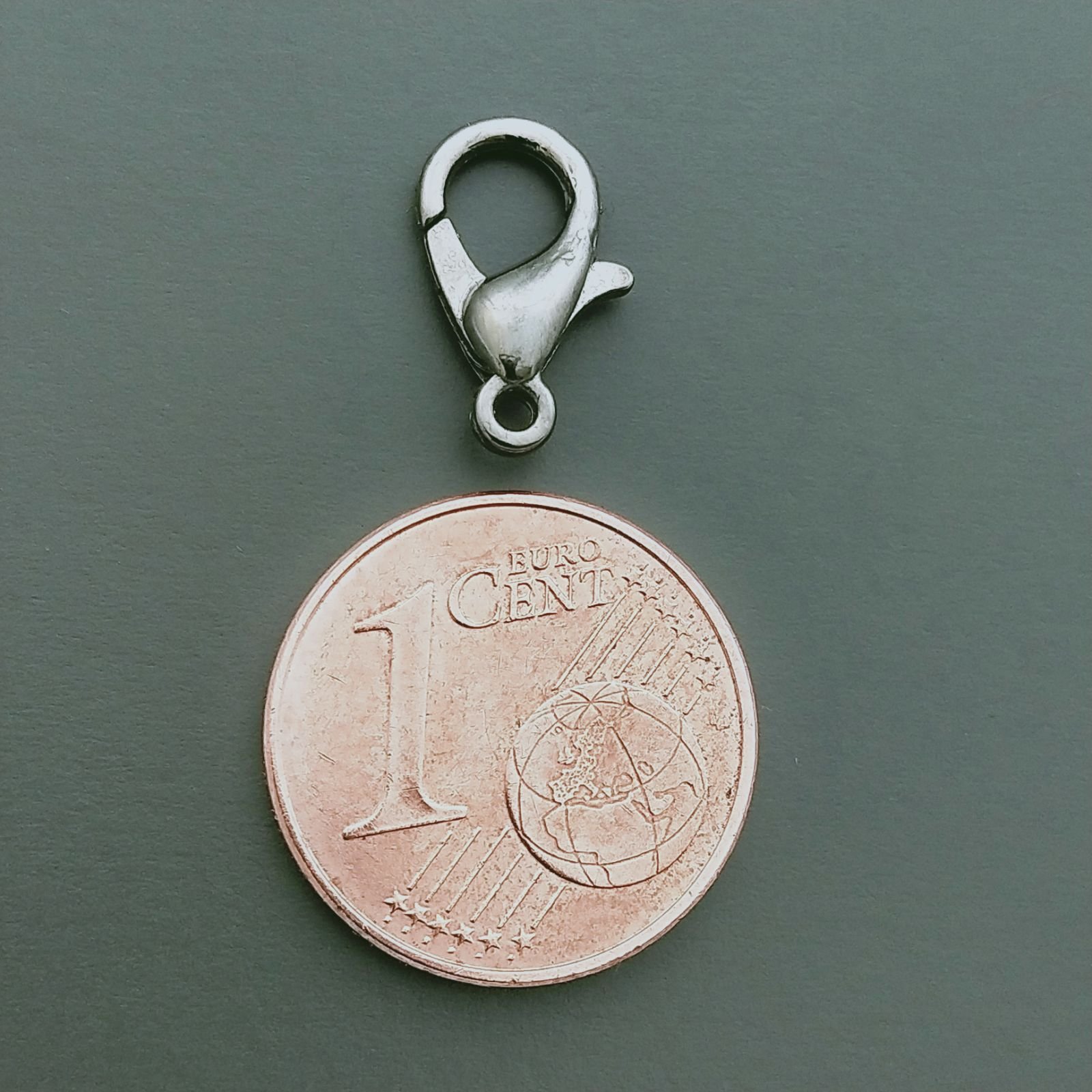 Chiusura Moschettone In Ottone 12mm-Brunito 16pz