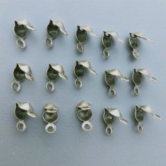 Coprinodo Di Bronzo Con Anellino Tondo 04mm-Bronzo 60pz