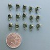 Coprinodo Di Bronzo Con Anellino Tondo 04mm-Bronzo 60pz