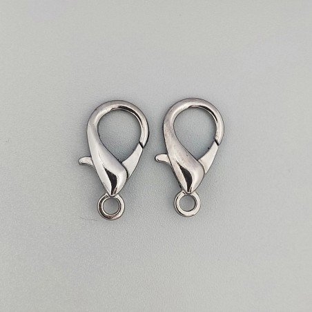 Chiusura Moschettone In Ottone 20mm-Brunito 5pz