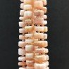 Opale Rosa (AA) Rondelle Cilindro Taglio Laser A Mano Grade 06mm-14mm