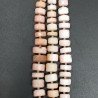 Opale Rosa (AA) Rondelle Cilindro Taglio Laser A Mano Grade 06mm-14mm