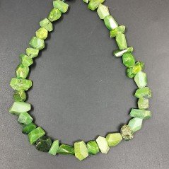 Opale verde sassi grezzi irregolari chips