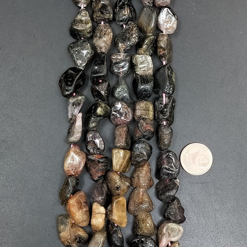 Tormalina multicolore sassi lisci