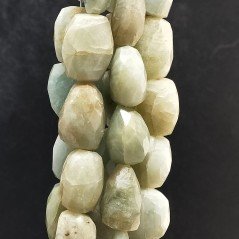 Acquamarina Verde Acqua Naturale Sassi Sfaccettati A Mano