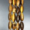 Occhio di Tigre Perline Forma Barilotto Liscio 3 Facce 13X30mm