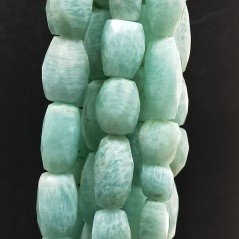 Amazzonite Brasiliana (A) Naturale Sassi Sfaccettati A Mano