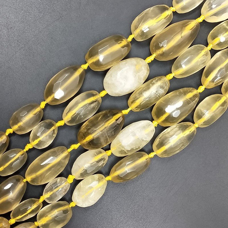Quarzo Limone Sassi Sfaccettati