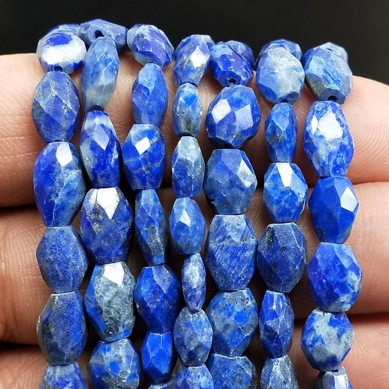 Lapis Lazuli Sassi Sfaccettati A Mano