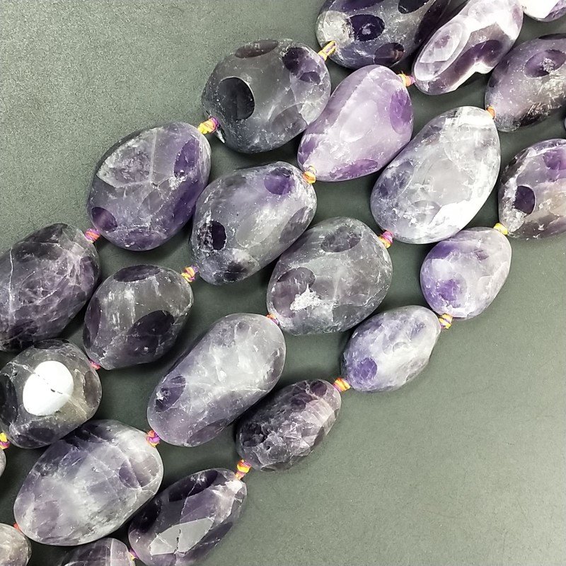 Ametista africano sassi satinati lucidi