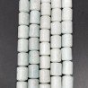 Amazzonite Braziliana Perline Forma Barilotto Liscio 10x13-14mm