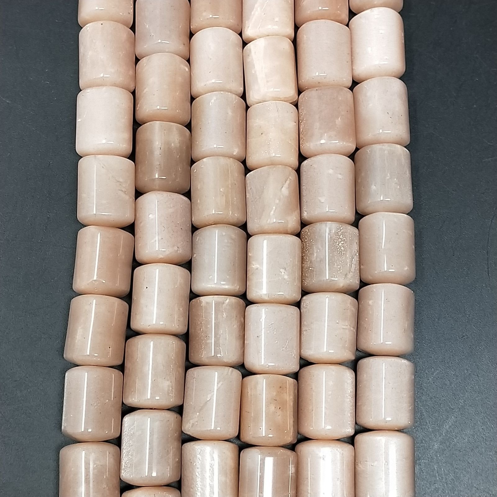 Pietra Di Sole Perline Forma Cilindro Liscio 10x14mm