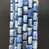 Cianite Perline Forma Cilindro Grezzo Liscio Irregolare 06-08X09X12mm