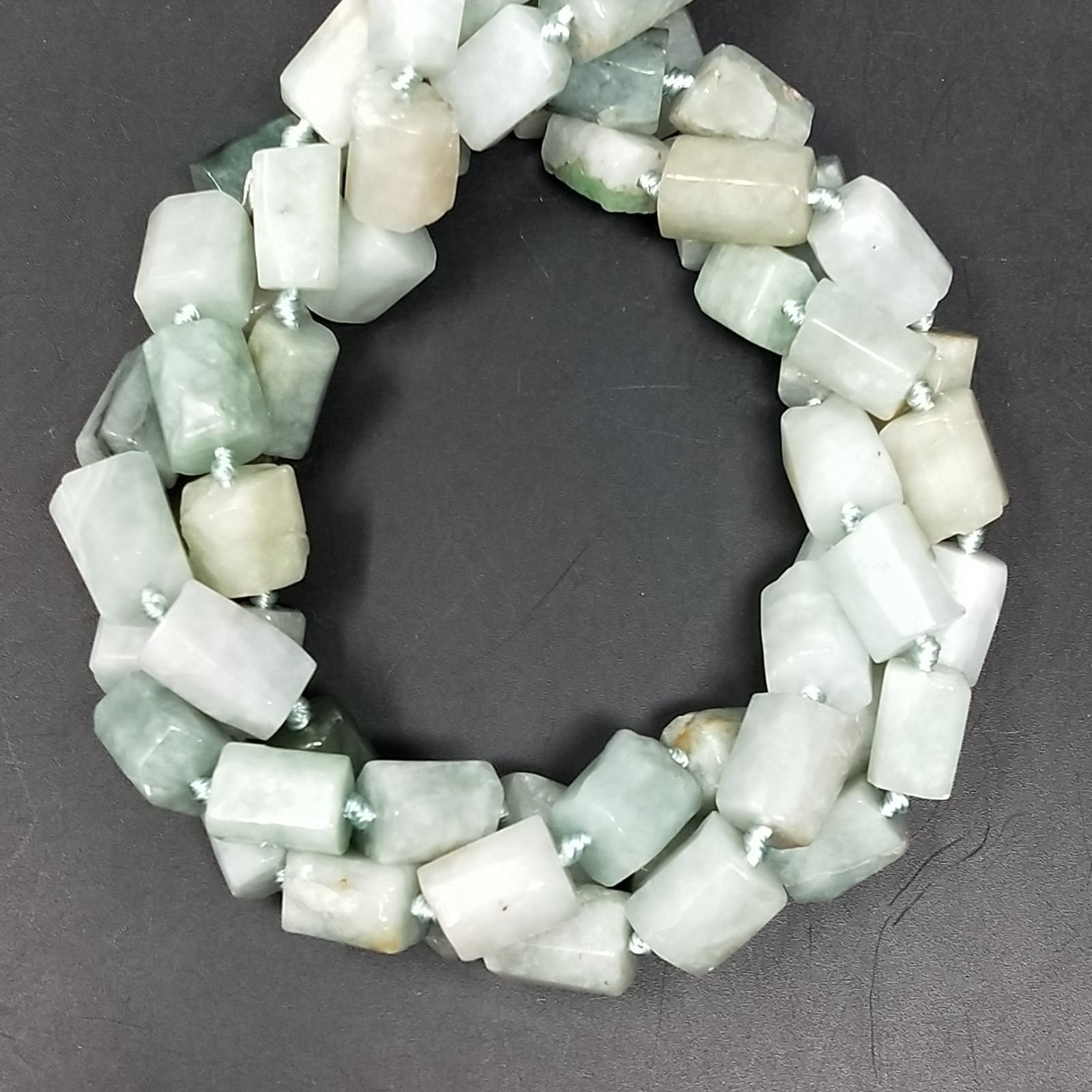Acquamarina Berillo Grezzo Perline Forma Cilindro Grezzo Liscio Irregolare 06-08X09X12mm