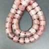 Quarzo Cherry Naturale in Perline Forma Rondelle Liscio Satinato Matte Foro Passante 10mm
