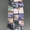 Sugilite Naturale Perline Forma Quadrato Piatto Grezzo Liscio Foro Passante 16-18mm