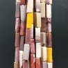Mokaite Perline Forma Tubetti Liscio 04X13mm