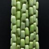 Aulite Verde Perline Forma Barilotto Liscio 05X10mm
