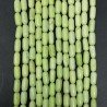 Aulite Verde Perline Forma Barilotto Liscio 05X10mm