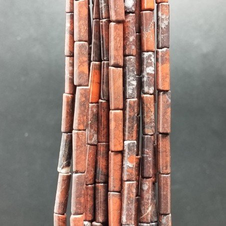 Eliotropio Perline Forma Barilotto Liscio 04X13mm