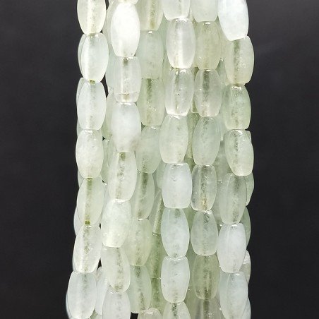 Giada Acquamarina Perline Forma Barilotto Liscio 04X06mm