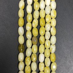 Giada Limone Perline Forma Barilotto Liscio 4X6mm