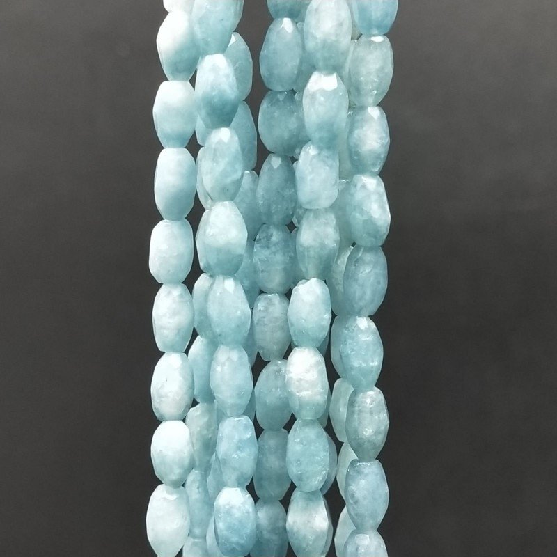 Angelite Perline Forma Barilotto Sfaccettato 04X07mm