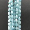 Angelite Perline Forma Barilotto Sfaccettato 04X07mm