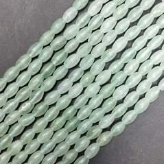 Giada Acquamarina Perline Forma Barilotto Liscio 06X08mm