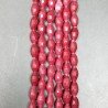 Giada Rubino Perline Forma Barilotto Sfaccettato 05X10mm
