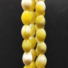 Giada Limone Perline Forma Barilotto Liscio 06X08mm