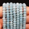 Angelite in Perline Forma Rondelle Sfaccettato Foro Passante 06mm