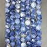 Sodalite (A) Tondo Piatto Sfaccettato 10mm