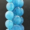 Angelite Tondo Piatto Sfaccettato 16mm