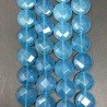 Angelite Tondo Piatto Sfaccettato 16mm