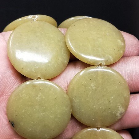 Giada Limone Tondo Piatto Liscio 30mm