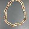 Unakite Mokaite Perline Forma Tubetti Liscio Lavorati 04X10mm