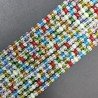 Cristallo multicolore rondelle sfaccettate 6mm